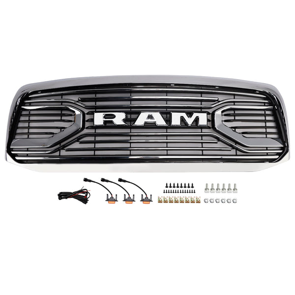 Verchromter Frontstoßstangengrill passend für Dodge RAM 1500 (2006–2008) und RAM 2500 (2006–2009)
