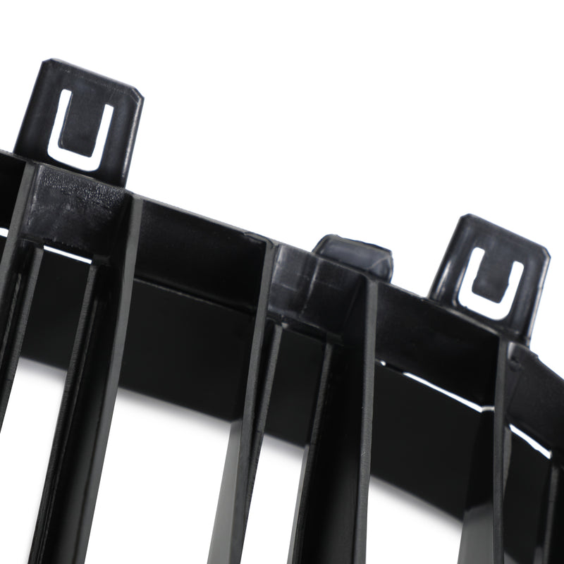 Frontstoßstangengitter für 2004–2009 BMW E60 E61 M5 520i 530i glänzend schwarz generisch