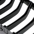 BMW serii 3 F30 F31 F35 2012-2019 Przednia kratka nerkowa w kolorze czarnym błyszczącym