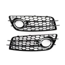 A4 S-LINE S4 2008–2012 Audi Honeycomb Style Nebelscheinwerfer Grill Ersatzgitter Stoßstange