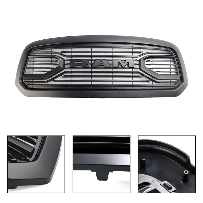 Big Horn Style FrontGrill Black - pro Dodge Ram 1500 (2013-2018) - přímá instalace
