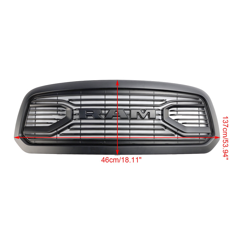 Big Horn Style FrontGrill Black - pro Dodge Ram 1500 (2013-2018) - přímá instalace