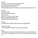 2013–2018 Dodge Ram 1500 Big Horn Stil Frontstoßstange Grill Kühlergrill Chrom