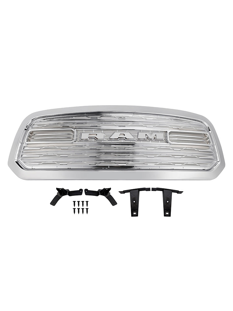 Frontstoßstangengrill im Stil des Dodge Ram 1500 LTD (2013–2018), verchromt