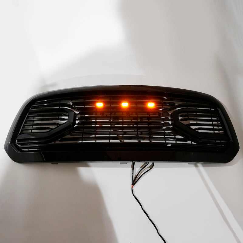 Frontstoßstangengrill im Big-Horn-Stil für Dodge Ram 1500 (2013–2018), schwarz