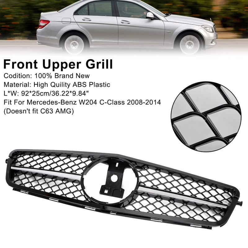 Modernes Frontgrill-Design für Mercedes W204 C-Klasse (2008-2014)