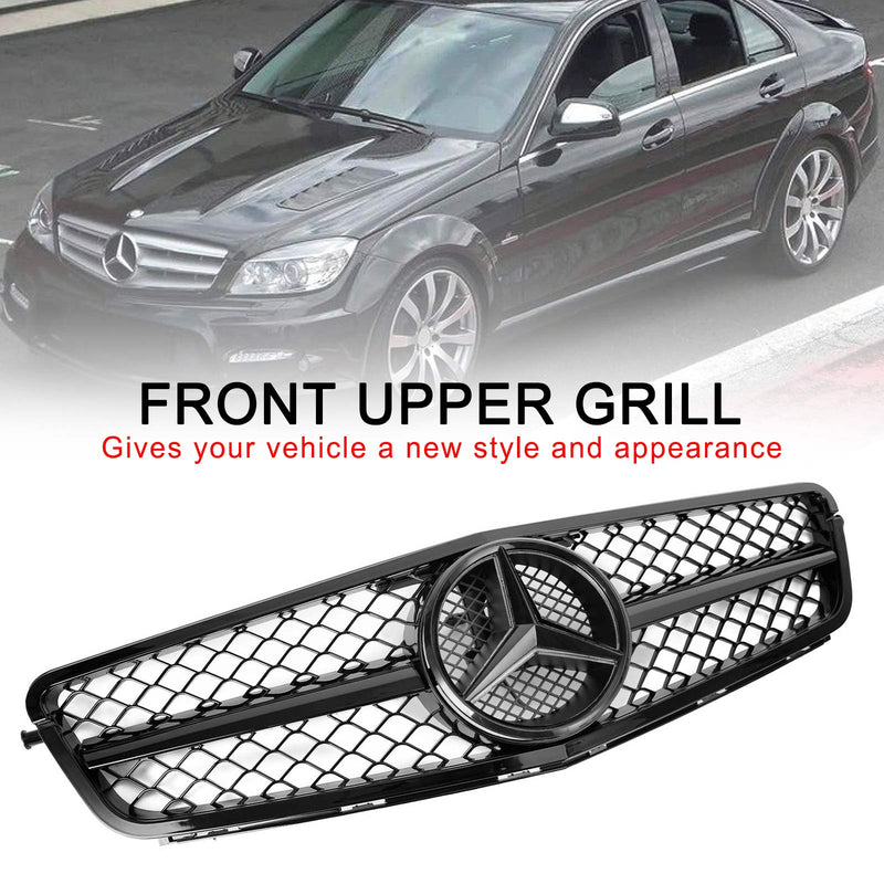 Främre grillgrill för W204 C-klass 2008-2014 generisk