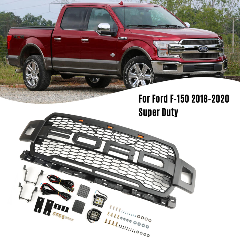 2018-2020 Ford F150 Frontstoßstange Kühlergrill mit LED