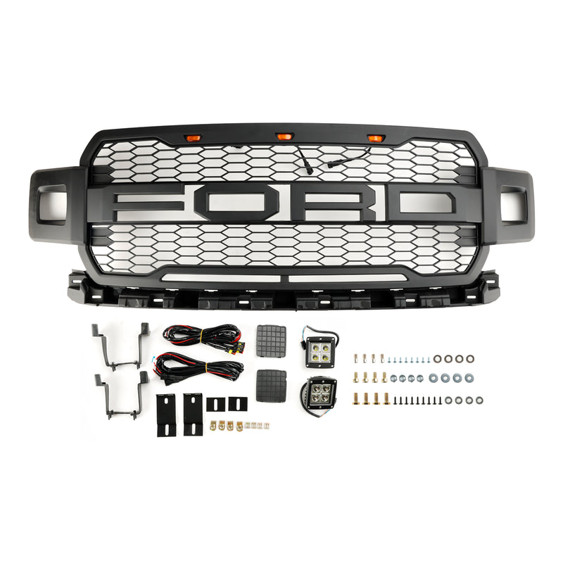 2018-2020 Ford F150 Frontstoßstange Kühlergrill mit LED