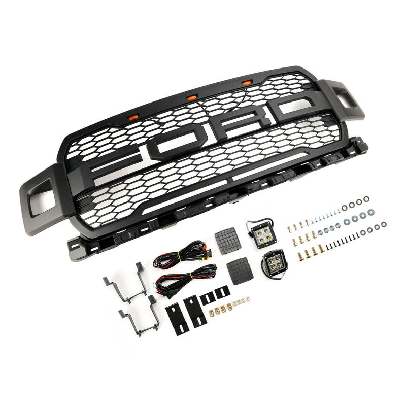 2018-2020 Ford F150 Frontstoßstange Kühlergrill mit LED