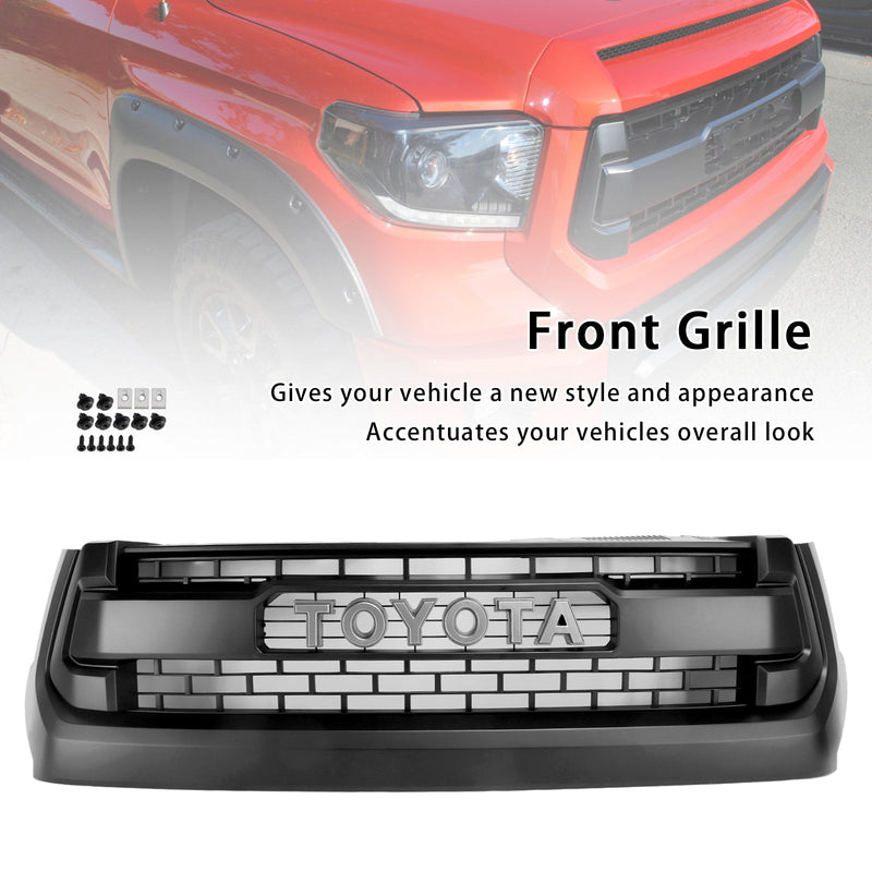2014–2018 Toyota Tundra TRD PRO Mattschwarzer Waben-Frontgrill