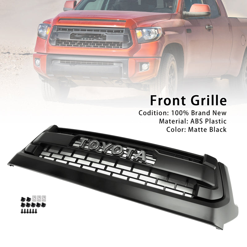 2014–2018 Toyota Tundra TRD PRO Mattschwarzer Waben-Frontgrill