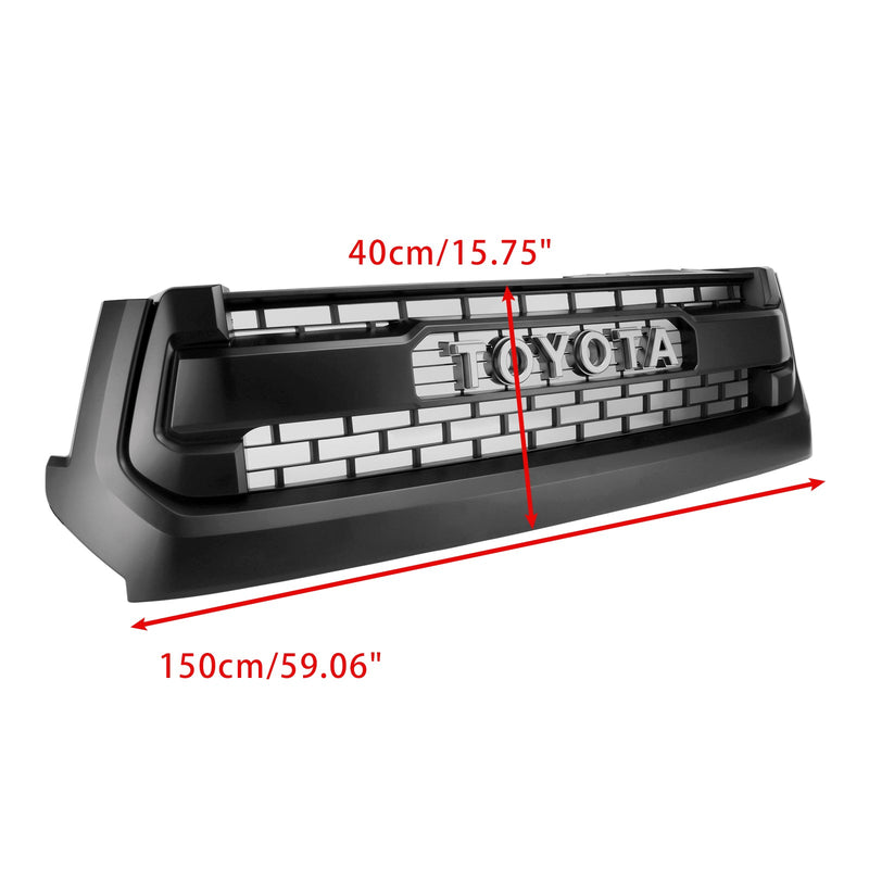 2014–2018 Toyota Tundra TRD PRO Mattschwarzer Waben-Frontgrill