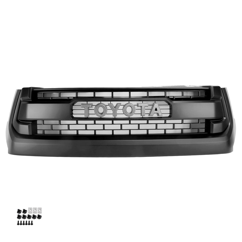 2014–2018 Toyota Tundra TRD PRO Mattschwarzer Waben-Frontgrill