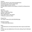 2014–2018 Toyota Tundra TRD PRO Schwarzer Waben-Frontgrill