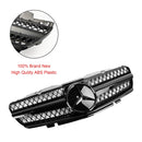 2003-2006 Mercedes R230 SL500 SL600 SL55 1 Fin Star Czarna przednia górna kratka