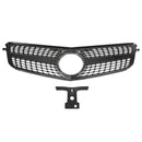 Schwarz chromierter Frontgrill für Benz C-Klasse (W204) C180 C200 C250 C350 2008–2014 - generisches Modell