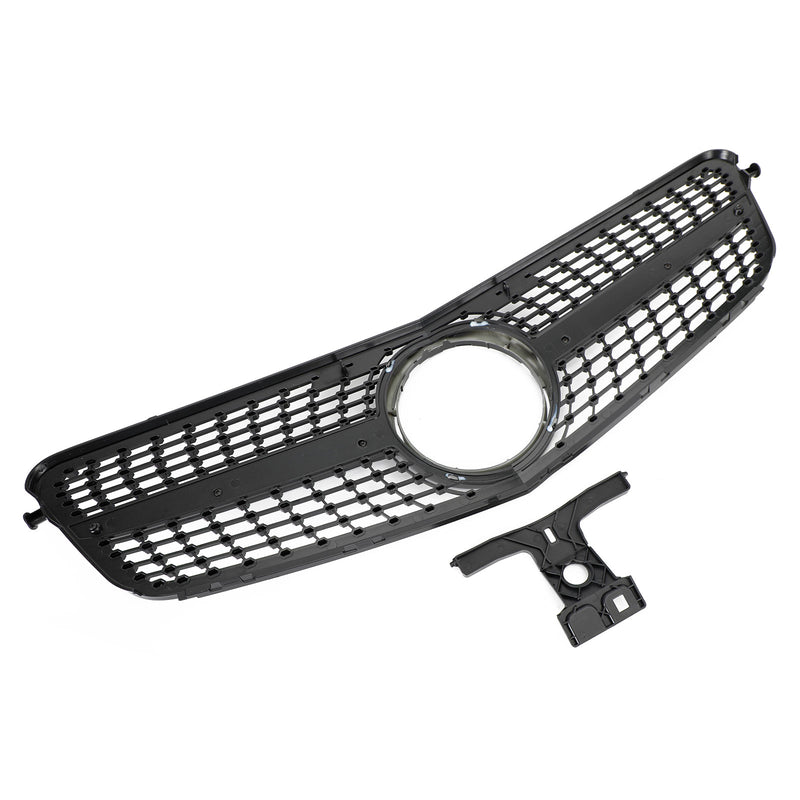 Benz C-Klasse (W204) 2008-2014 Schwarzer Verchromter Frontgrill für Modelle C180, C200, C250, C350