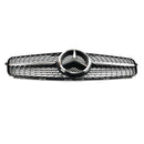 Benz Classe C (W204) Grade frontal cromada preta 2008-2014 para modelos C180, C200, C250, C350