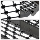 Schwarz chromierter Frontgrill für Benz C-Klasse (W204) C180 C200 C250 C350 2008–2014 - generisches Modell