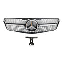 Benz Classe C (W204) Grade frontal cromada preta 2008-2014 para modelos C180, C200, C250, C350