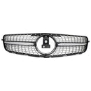 Schwarz chromierter Frontgrill für Benz C-Klasse (W204) C180 C200 C250 C350 2008–2014 - generisches Modell
