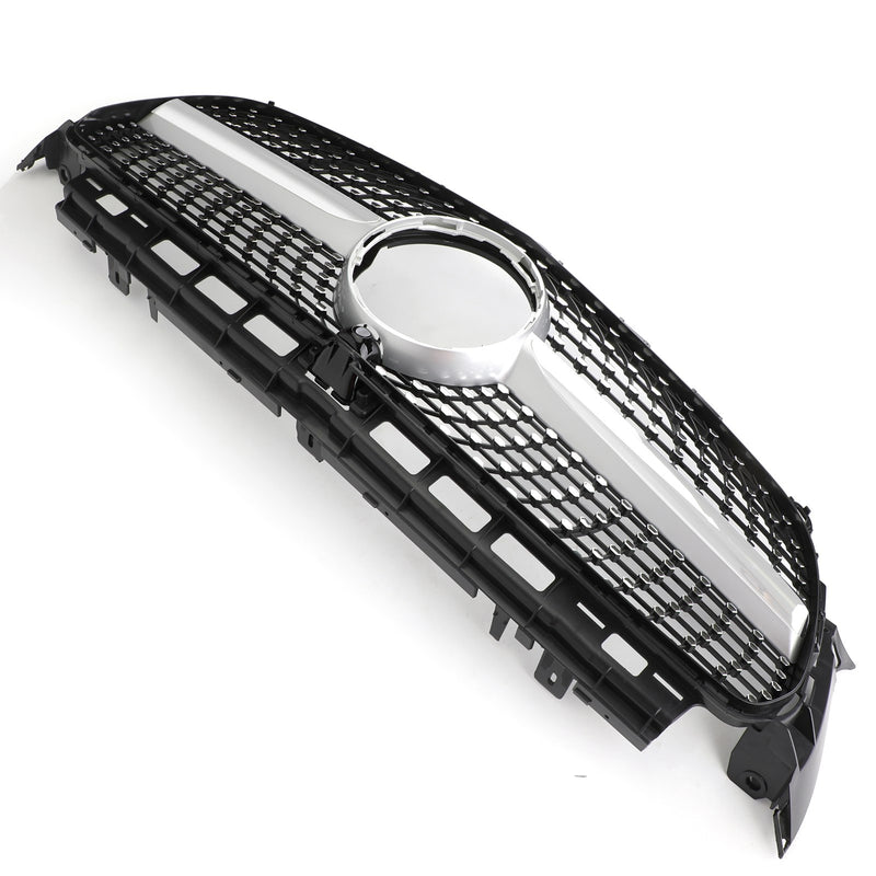 W213E300 E400 16-19 Mercedes-Benz Diamond Silver Trim Front Grill erstatningsgitter Universal