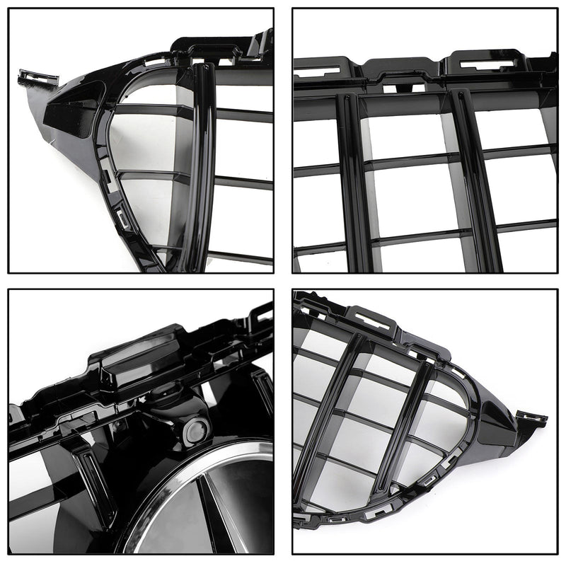 W205 C205 A205 AMG 2019 Mercedes-Benz GTR Style Grill Substituição Grill com Câmera Genérica