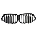 2020–2022 BMW X6 G06 M50i mit Kameraloch Frontstoßstangengrill, schwarz