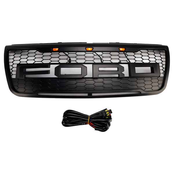 Ford Explorer (2012–2015) mit grauem Frontstoßstangengrill (oben)