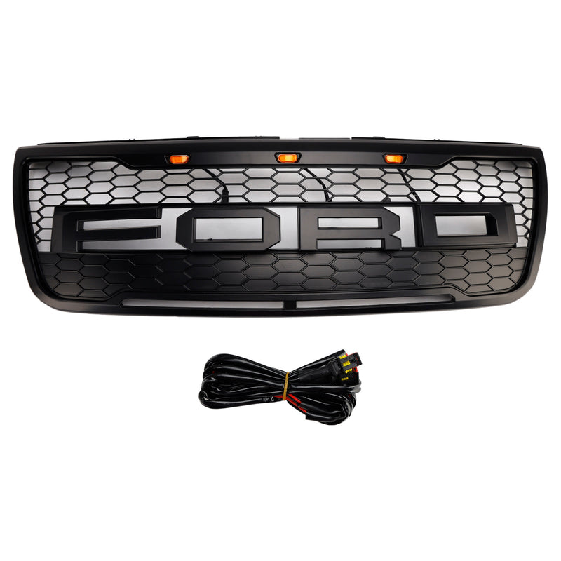 Ford Explorer (2012–2015) mit grauem Frontstoßstangengrill (oben)