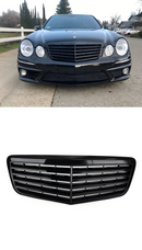 2007-2009 Mercedes BenzW211 E350 500 mřížka předního nárazníku lesklá černá