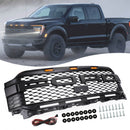 Ersatz ABS Frontstoßstangengitter mit LED für Ford F150 2021-2023 Raptor