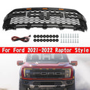 Ersatz ABS Frontstoßstangengitter mit LED für Ford F150 2021-2023 Raptor