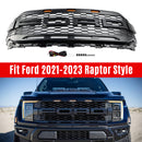 2021–2023 Ford F-150 Raptor Frontstoßstange Kühlergrill Ersatz aus ABS mit LED
