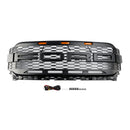 2021–2023 Ford F-150 Raptor Frontstoßstange Kühlergrill Ersatz aus ABS mit LED