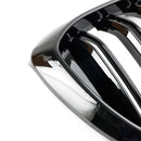 Par de rejillas tipo riñón M-Color 51138469959 adecuadas para BMW G01 X3 G02 X4 Gloss Black Generic