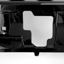 Rejilla de parachoques delantero estilo RS3 para Audi A3 S3 2013-2016 patrón de panal negro