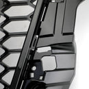 Rejilla de parachoques delantero estilo RS3 para Audi A3 S3 2013-2016 patrón de panal negro