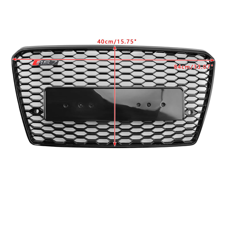 2012–2015 Audi A7 S7 Pre-Facelift RS7 -tyylinen Honeycomb Sport Mesh Hex Grill Grille
