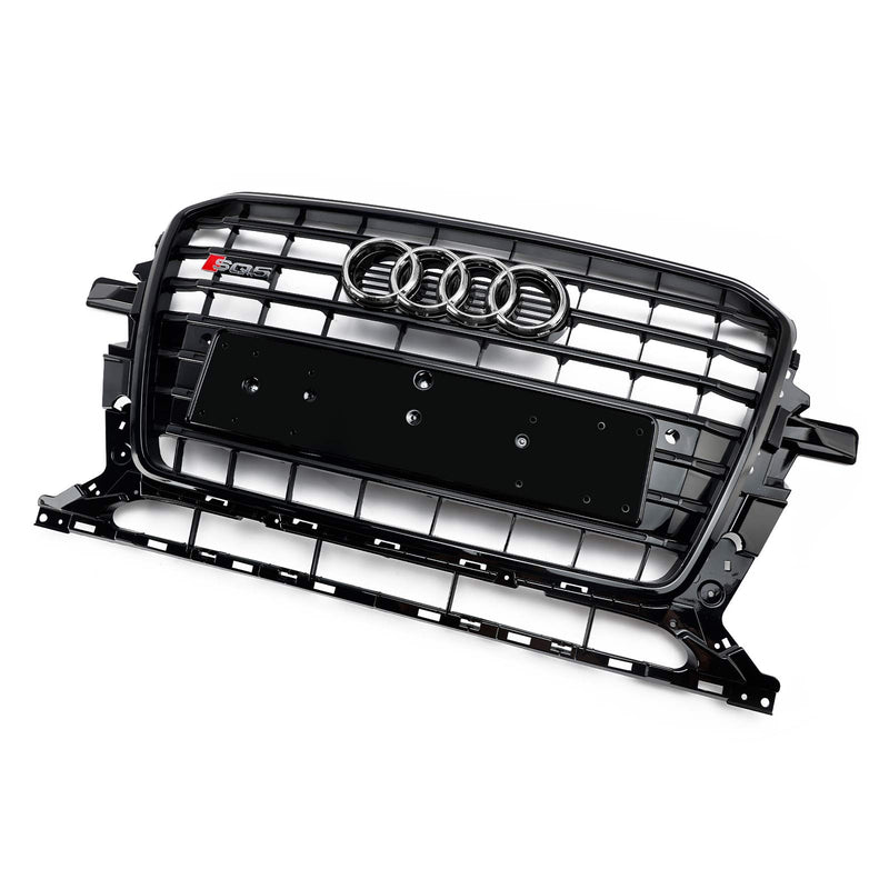 2013-2017 Audi Q5 SQ5 8R Black RSQ5 Style Honeycomb Mesh Sport Hex Grill