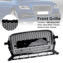 2013–2017 Audi Q5 Chrom/Schwarz Front Wabengrill für Stoßstange