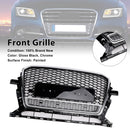 2013–2017 Audi Q5 Chrom/Schwarz Front Wabengrill für Stoßstange