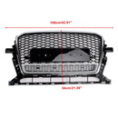 2013–2017 Audi Q5 Chrom/Schwarz Front Wabengrill für Stoßstange