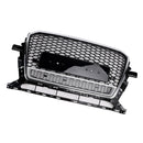 2013–2017 Audi Q5 Chrom/Schwarz Front Wabengrill für Stoßstange