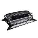 2013–2017 Audi Q5 Chrom/Schwarz Front Wabengrill für Stoßstange