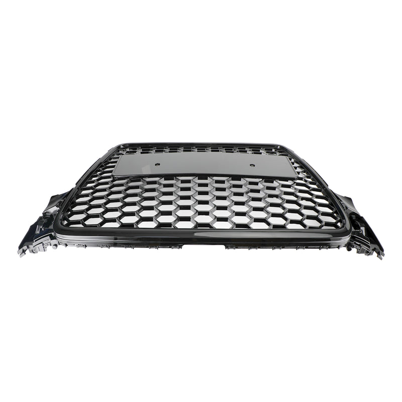 Parrilla delantera deportiva con patrón de panal estilo RS4, compatible con Audi A4 S4 B8 2009-2012