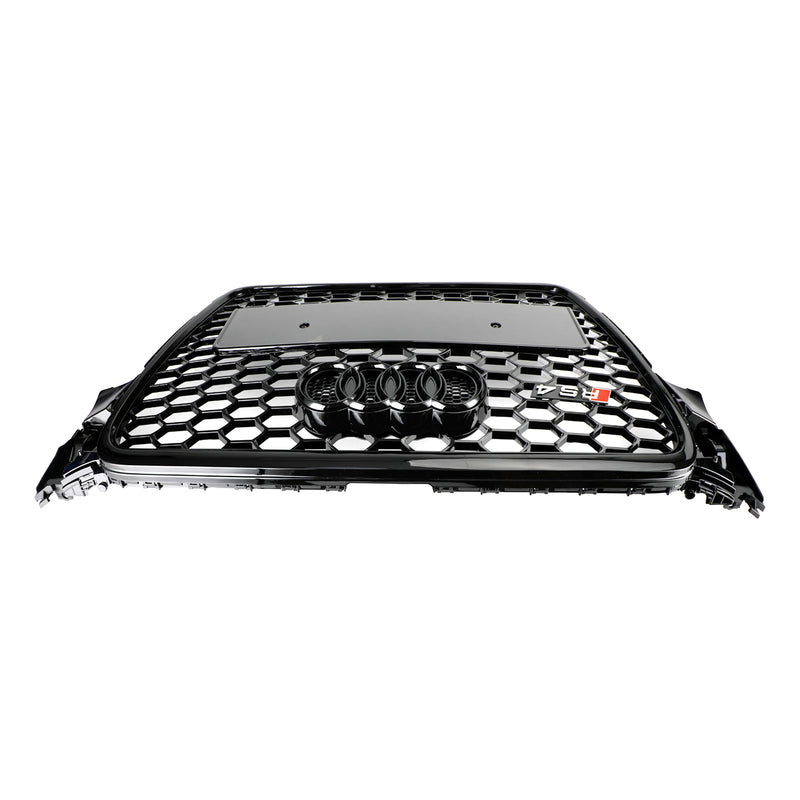 RS4 Style Bikakemönster Sportgrill Front Grill Passar Audi A4 S4 B8 2009-2012