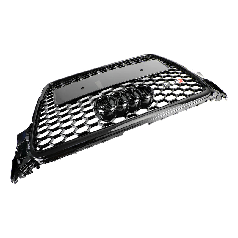 RS4 Style Bikakemönster Sportgrill Front Grill Passar Audi A4 S4 B8 2009-2012