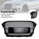 2013–2016 Audi A4 S4 B8.5 mit Kühlergrill im Quattro RS4-Stil für die Frontstoßstange